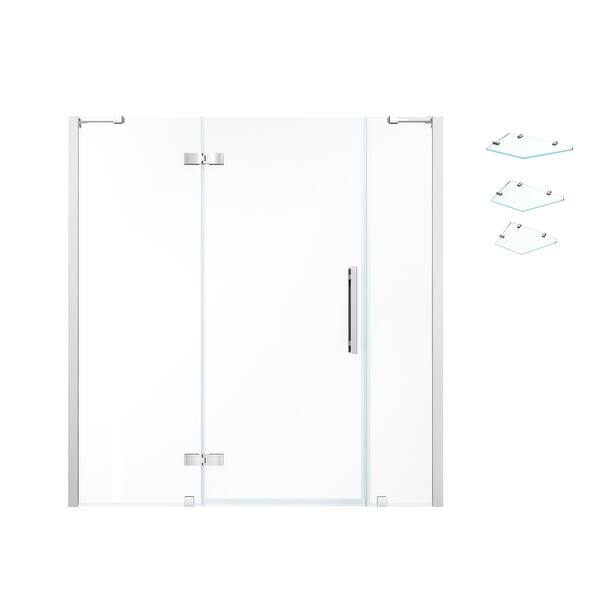 Endless Tampa Alcove 61 3/4 to 64 1/16" W x 72" H CHR Bed Bath